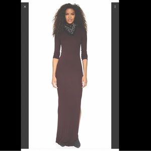 Enza Costa Deep Burgundy Dress Size XS